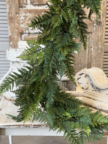 Royalty Fern Garland | 5' | NOT CURRENTLY IN STOCK-New For Spring 2027!