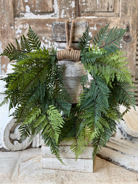 Royalty Fern Hanging Wreath | 20" | NOT CURRENTLY IN STOCK-New For Spring 2027!