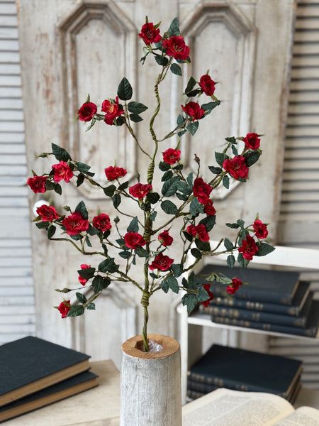 Candywick Rose Spray | 34" | Red | NOT CURRENTLY IN STOCK-New For Spring 2027!