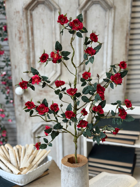 Candywick Rose Spray | 34" | Red | NOT CURRENTLY IN STOCK-New For Spring 2027!
