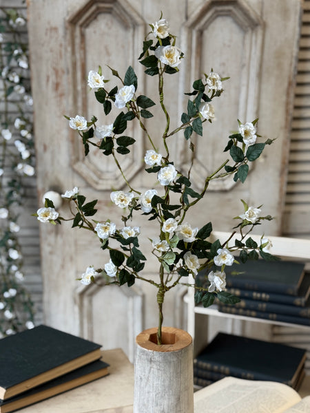 Candywick Rose Spray | 34" | Cream | NOT CURRENTLY IN STOCK-New For Spring 2027!