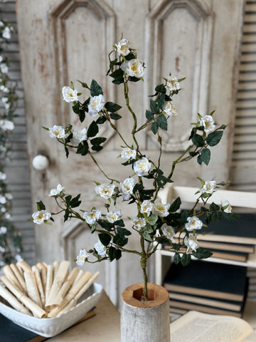 Candywick Rose Spray | 34" | Cream | NOT CURRENTLY IN STOCK-New For Spring 2027!