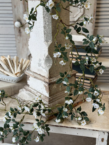 Candywick Rose Garland | 6' | Cream | NOT CURRENTLY IN STOCK-New For Spring 2027!
