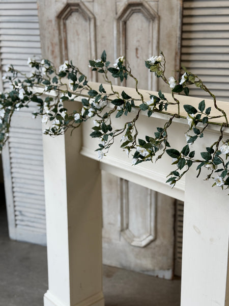 Candywick Rose Garland | 6' | Cream | NOT CURRENTLY IN STOCK-New For Spring 2027!