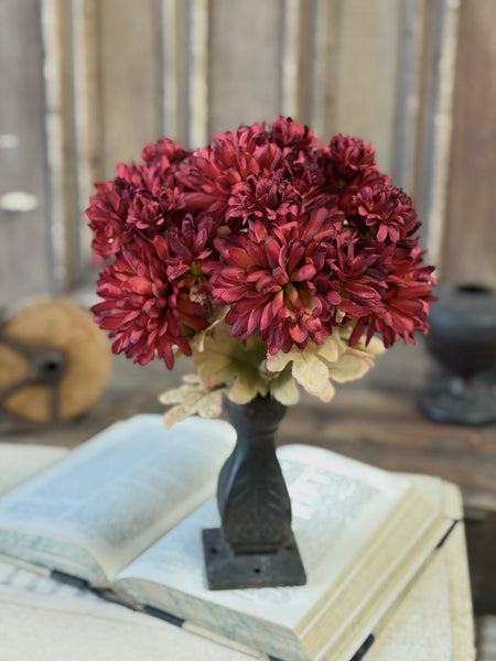 Darlington Bouquet | 12" | Claret | NOT CURRENTLY IN STOCK-New For Holiday 2026!