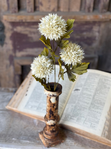 Jester Blooms | 22" | Cream | NOT CURRENTLY IN STOCK-New For Holiday 2026!