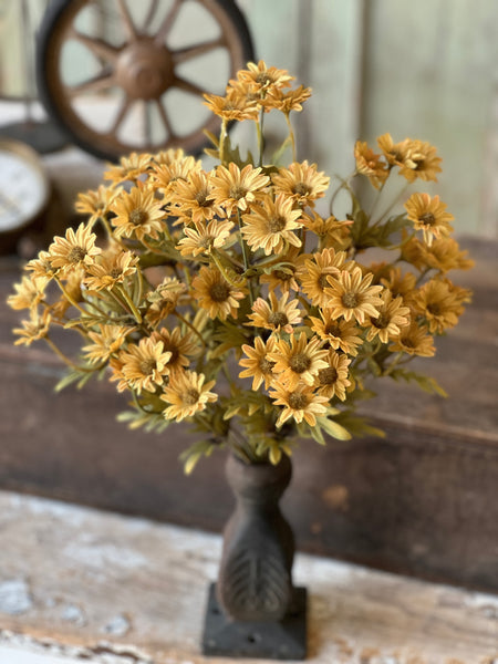 Ashdale Daisy Bush | 16" | Mustard | SOLD OUT
