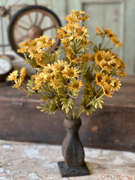 Ashdale Daisy Bush | 16" | Mustard | SOLD OUT