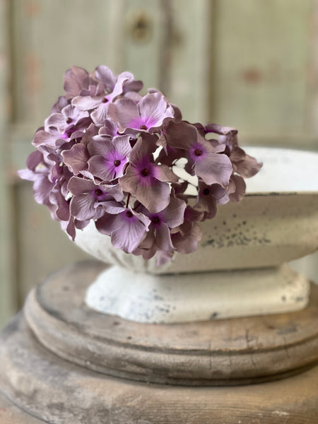 Monogram Hydrangea | 8" | Misty | Limited Stock - Last 384pcs!  From $1.65 (will be discontinued for Spring 2026)