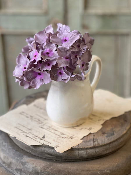 Monogram Hydrangea | 8" | Misty | Limited Stock - Last 384pcs!  From $1.65 (will be discontinued for Spring 2026)