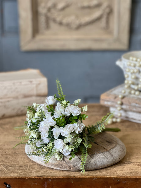 Spring Fling Bouquet | 12" | Cream | CLOSEOUT + CLEAN UP SPECIAL! From $2.50 - Last 96pcs!