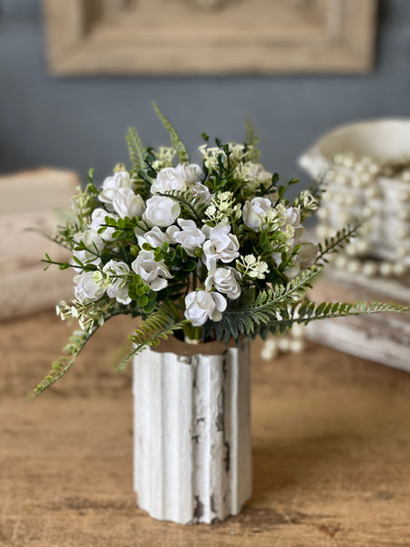 Spring Fling Bouquet | 12" | Cream | CLOSEOUT + CLEAN UP SPECIAL! From $2.50 - Last 96pcs!