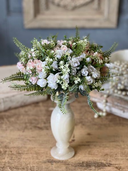 Spring Fling Bouquet | 12" | Cream | CLOSEOUT + CLEAN UP SPECIAL! From $2.50 - Last 96pcs!