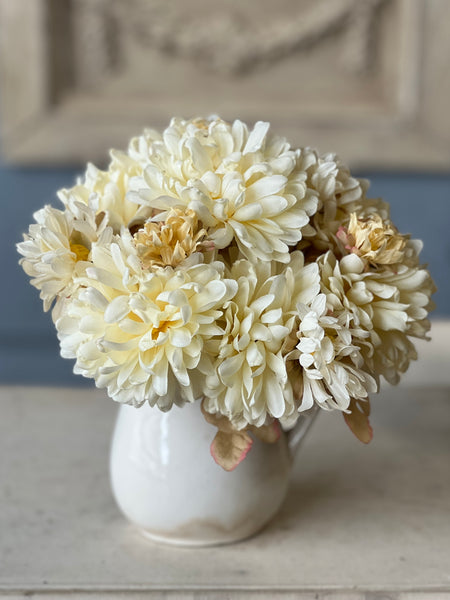 Chantilly Mum Bush | 10.5" | Cream | NOT CURRENTLY IN STOCK-New For Spring 2026!