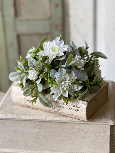 Arabesque Blooms Half Sphere | 10" | NOT CURRENTLY IN STOCK - Spring 2026