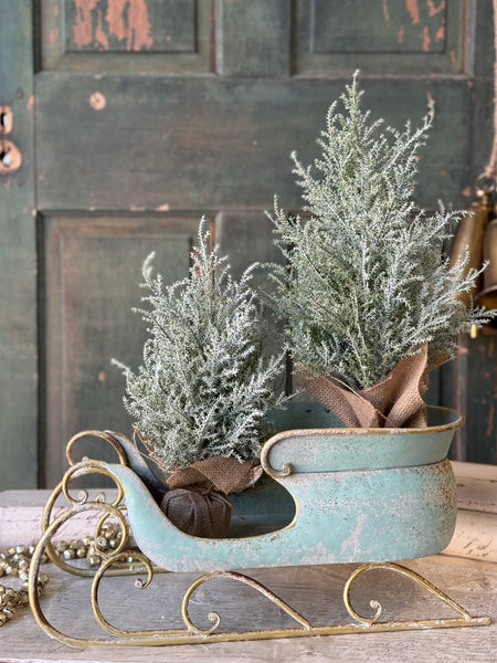 Merriment Sleigh | 18" | NOT CURRENTLY IN STOCK-New For Holiday 2026!