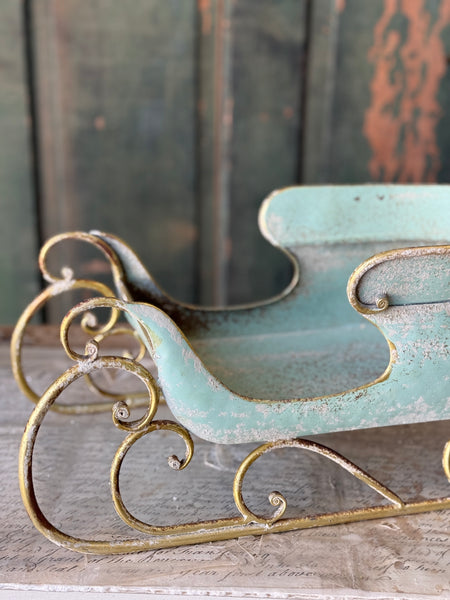 Merriment Sleigh | 18" | NOT CURRENTLY IN STOCK-New For Holiday 2026!