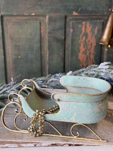 Merriment Sleigh | 18" | NOT CURRENTLY IN STOCK-New For Holiday 2026!