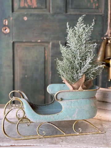 Merriment Sleigh | 18" | NOT CURRENTLY IN STOCK-New For Holiday 2026!