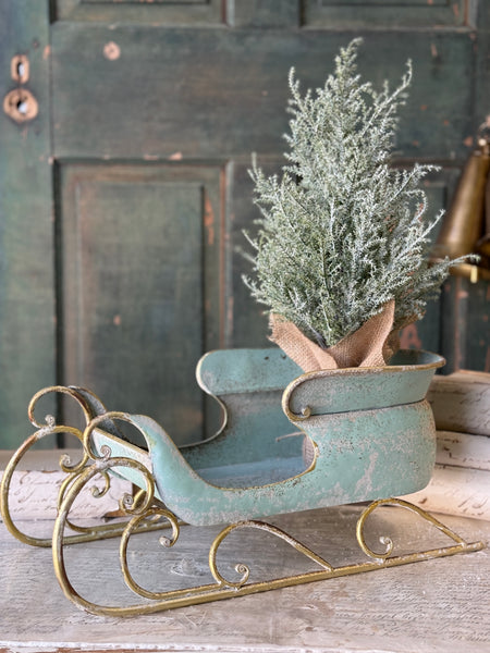 Merriment Sleigh | 18" | NOT CURRENTLY IN STOCK-New For Holiday 2026!