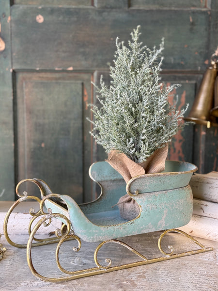 Merriment Sleigh | 18" | NOT CURRENTLY IN STOCK-New For Holiday 2026!