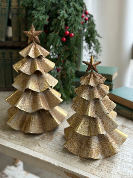 Festive Frills Tree | 10.25" | NOT CURRENTLY IN STOCK-New For Holiday 2026!