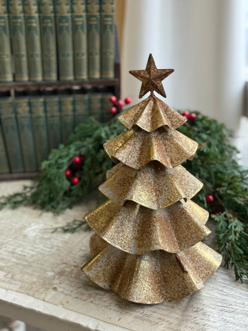 Festive Frills Tree | 12.5" | NOT CURRENTLY IN STOCK-New For Holiday 2026!