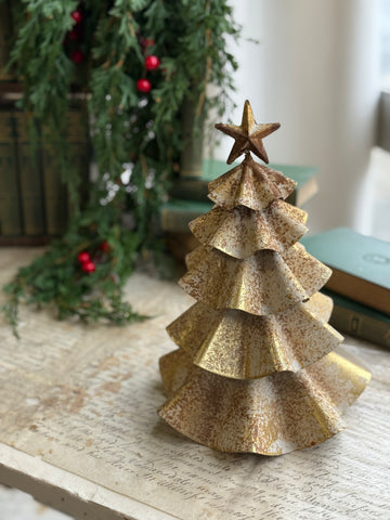 Festive Frills Tree | 10.25" | NOT CURRENTLY IN STOCK-New For Holiday 2026!