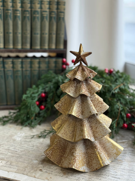 Festive Frills Tree | 10.25" | NOT CURRENTLY IN STOCK-New For Holiday 2026!