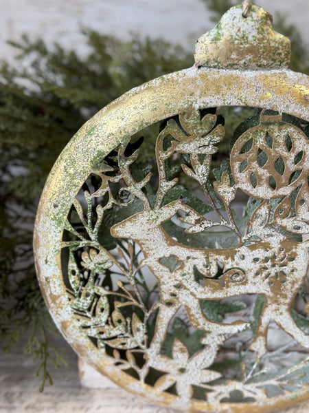 Goldspun Ornament | 13" | Stag | NOT CURRENTLY IN STOCK-New For Holiday 2026!