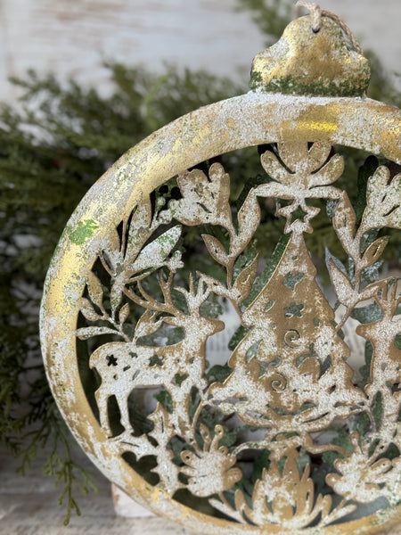 Goldspun Ornament | 13" | Tree | NOT CURRENTLY IN STOCK-New For Holiday 2026!