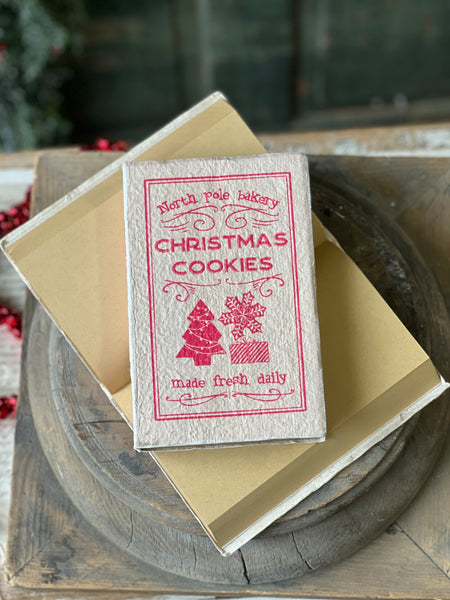 Sweet Tidings Book | 7.75" | Christmas Cookies