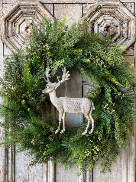 Deer Dusting Ornament | 12.5" | SOLD OUT