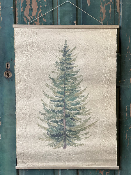 Hanging Scroll | 37.75" | Frasier Fir