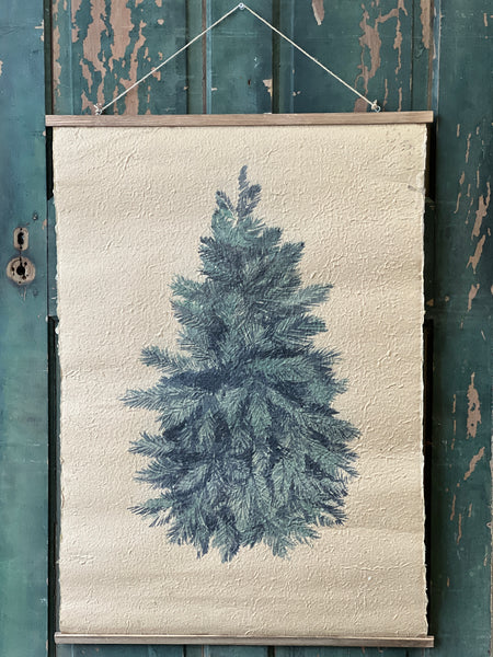 Hanging Scroll | 37.75" | Balsam Fir | NEW CLOSEOUT + CLEAN UP SPECIAL!  From $11.50 - Last 8pcs!