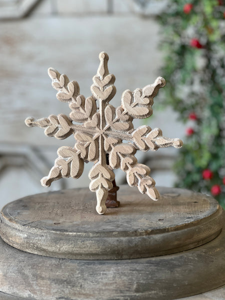 Simple Snowflake | 7.5" | Stellar | Limited Stock - Last 12pcs! (Will be discontinued for Holiday 2026)