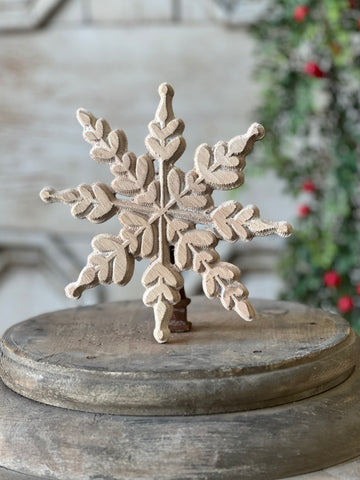 Simple Snowflake | 7.5" | Stellar | Limited Stock - Last 12pcs! (Will be discontinued for Holiday 2026)
