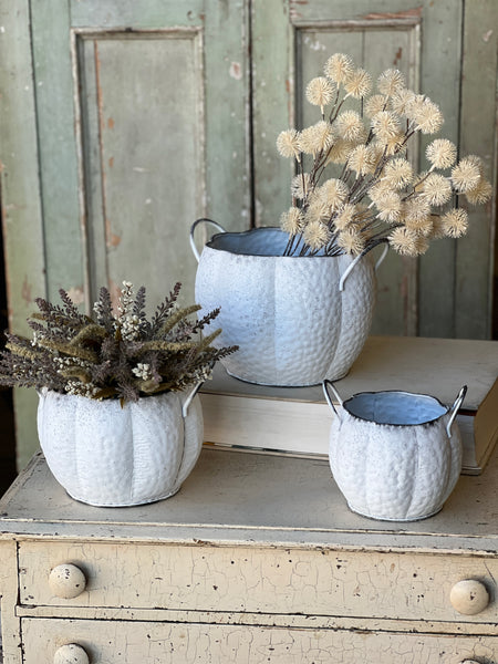 Lumina Pumpkin Planters | Set/3 | SOLD OUT