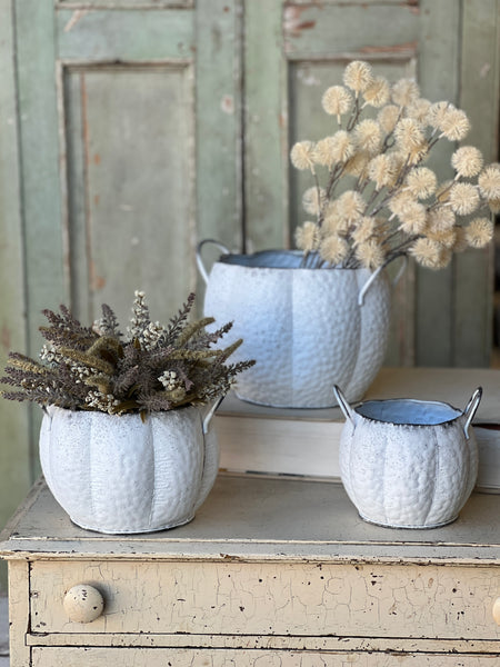 Lumina Pumpkin Planters | Set/3 | SOLD OUT