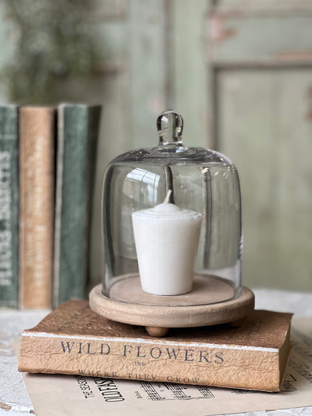 Belvedere Cloche w/ Base | 6.5" | NOT CURRENTLY IN STOCK-New For Spring 2026!