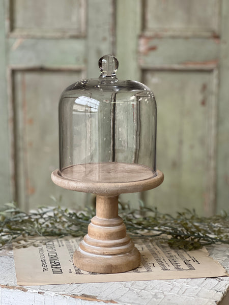 Belvedere Cloche w/ Pedestal | 11.8" | NOT CURRENTLY IN STOCK-New For Spring 2026!