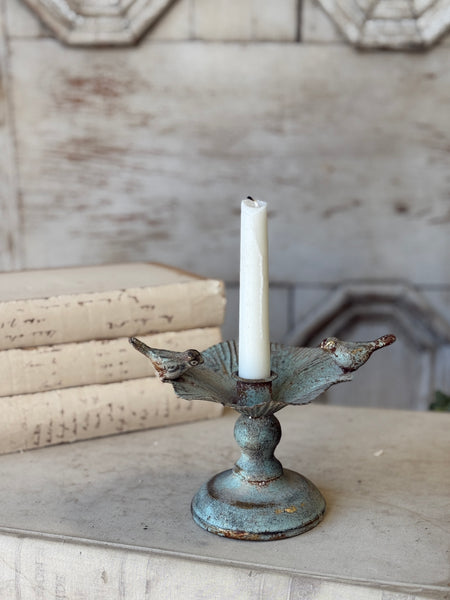 Hibiscus Taper Holder | 7.75" | NOT CURRENTLY IN STOCK-New For Spring 2027!