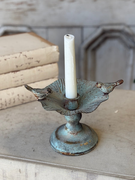 Hibiscus Taper Holder | 7.75" | NOT CURRENTLY IN STOCK-New For Spring 2027!