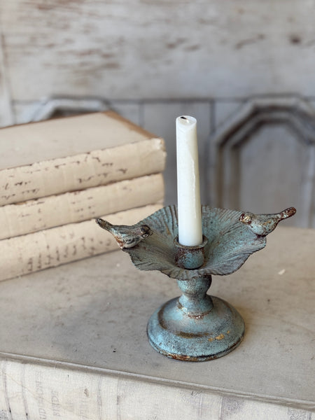 Hibiscus Taper Holder | 7.75" | NOT CURRENTLY IN STOCK-New For Spring 2027!