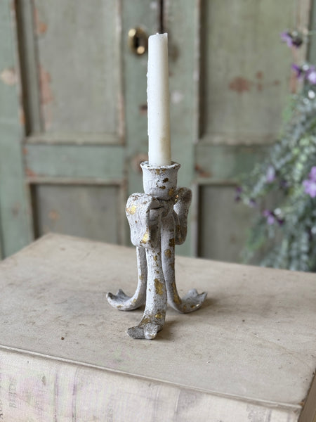 Rustic Ribbon Candle Holder | 6" | NOT CURRENTLY IN STOCK-New For Spring 2027!