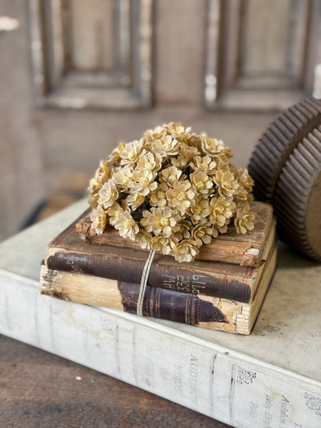 Flaxen Floret Half Sphere | 5" | NOT CURRENTLY IN STOCK-New For Holiday 2026!