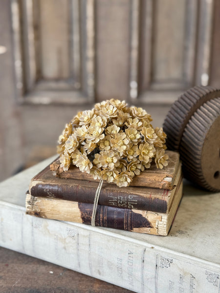 Flaxen Floret Half Sphere | 5" | NOT CURRENTLY IN STOCK-New For Holiday 2026!