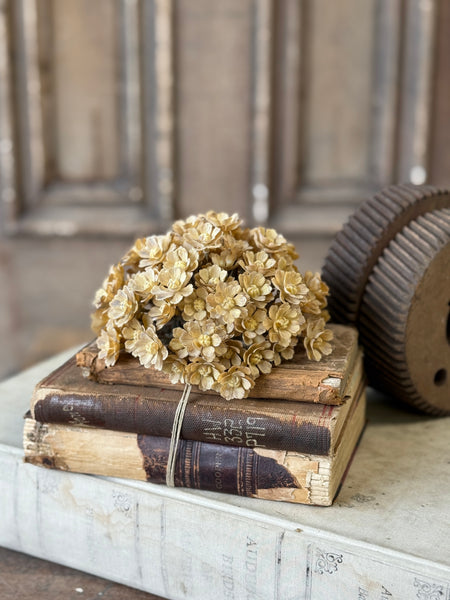 Flaxen Floret Half Sphere | 5" | NOT CURRENTLY IN STOCK-New For Holiday 2026!