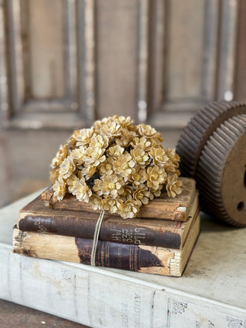 Flaxen Floret Half Sphere | 5" | NOT CURRENTLY IN STOCK-New For Holiday 2026!