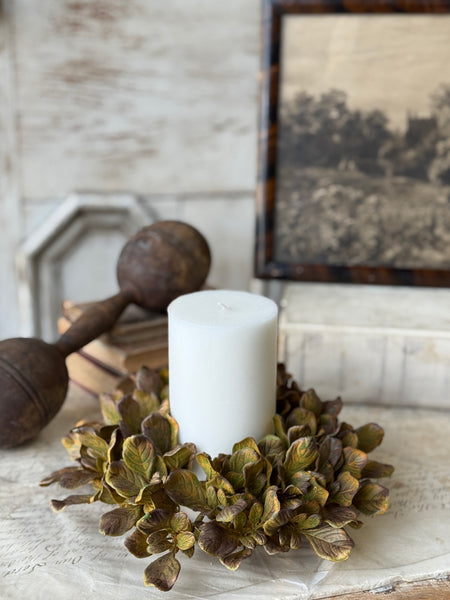 Sepia Groves Candle Ring | 9” | NOT CURRENTLY IN STOCK-New For Holiday 2026!